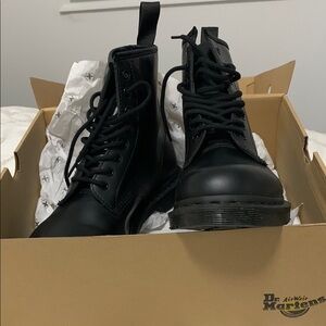 Dr. Martens Black Lace-Up Boots